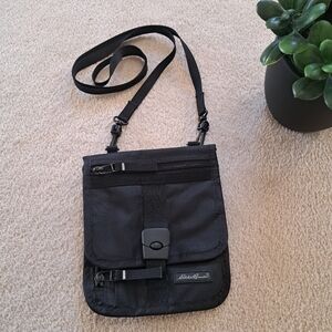Eddie Bauer Charcoal Crossbody Bag